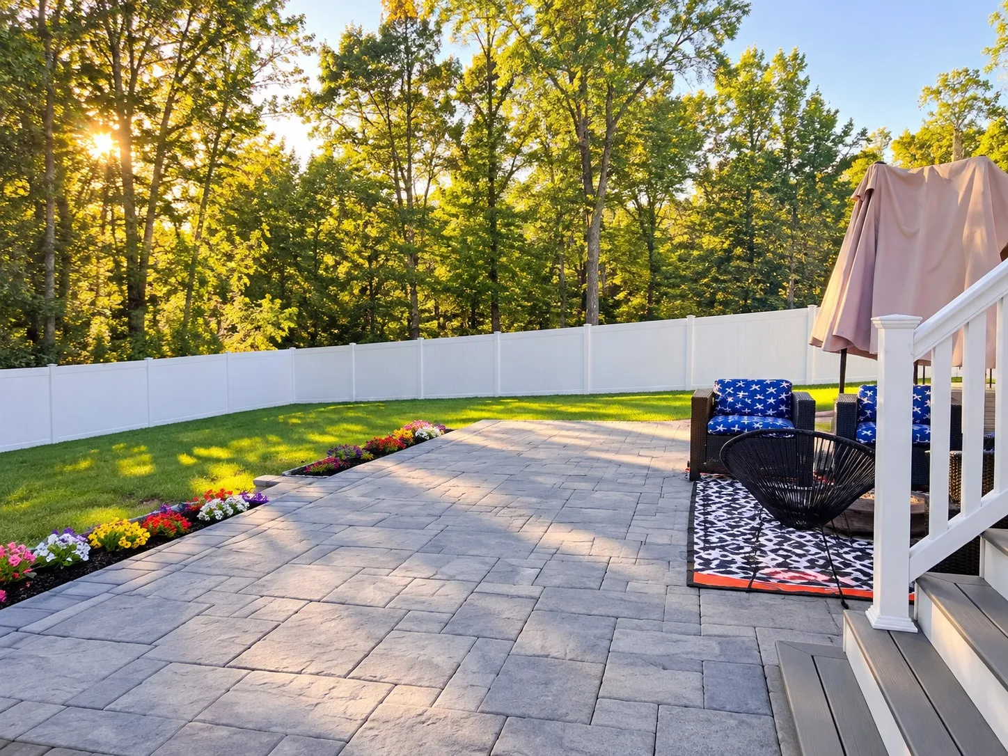 The patio and garden. See more of life at Grace-Lift.
